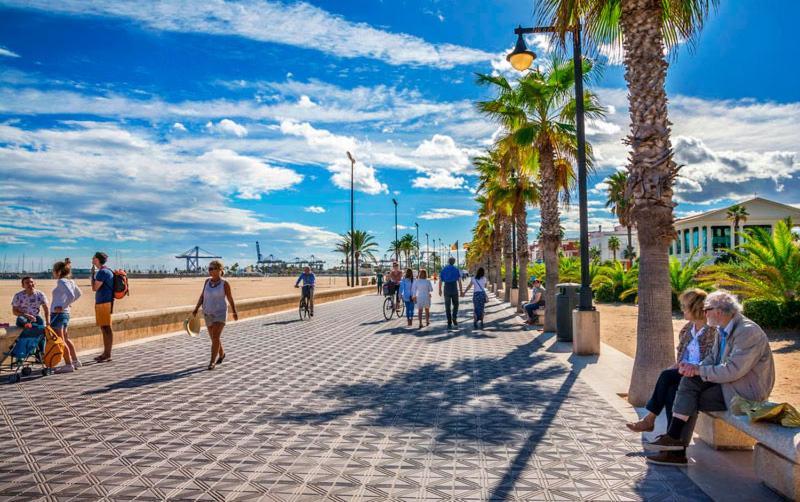 Valencia Beach Rooms Εξωτερικό φωτογραφία